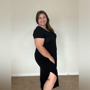 LuLaRoe Macy - SOLID BLACK